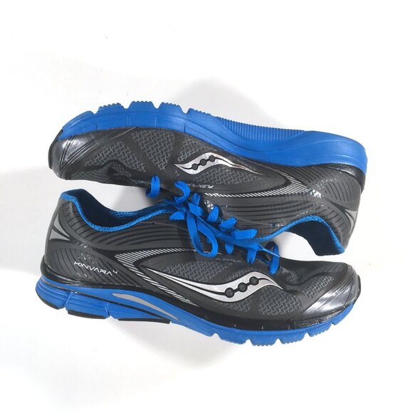 Saucony Kinvara 4 Running Shoes Mens Size 10.5 Gray Blue S20197-6